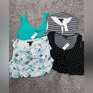 White House Black Market tank top bundle of 4 size large